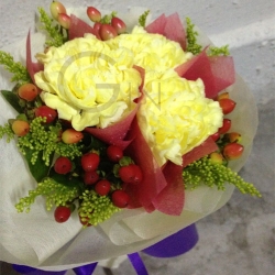 QF1149-Carnations Bouquet